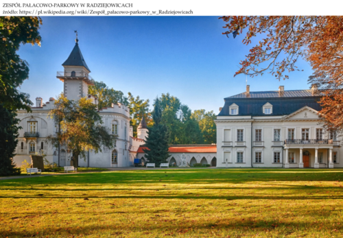 Zespół pałacowo - parkowy w Radziejowicach